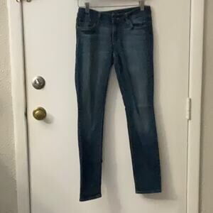 Jessica Simpson Forever Skinny Denim Jean 27 Short Casual Preppy Classic